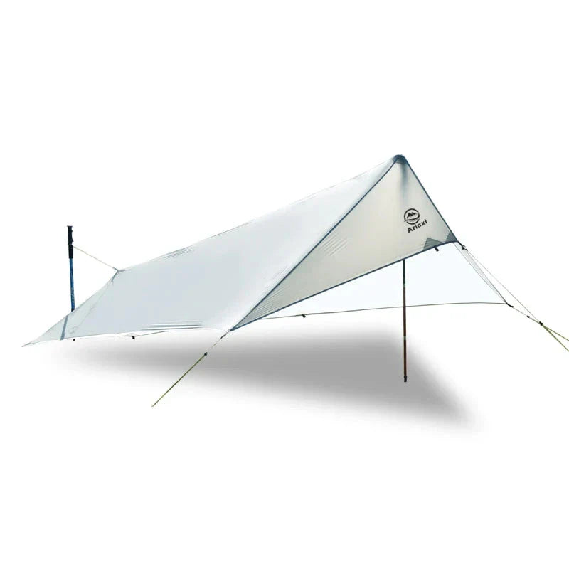 Ultra-Light Waterproof Camping Rainfly Tent Tarp Canopy (White)-1